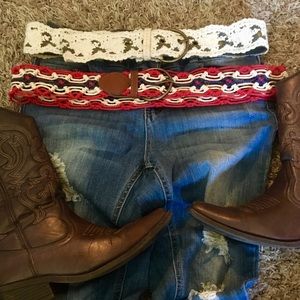 *BUNDLE* Cowgirl/Americana belt bundle size 5